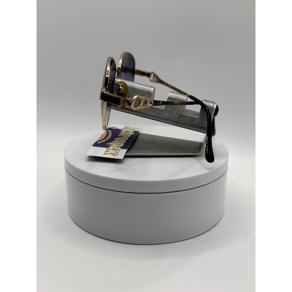 NEW Vintage Sunglasses | Round Metal Style | Grey Fade Lens  | 1980s-1990s |#825 main image 5